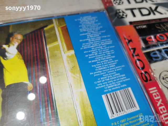 THE PRODIGY CD 0403261041ET2RAF6HOL, снимка 13 - CD дискове - 53703315