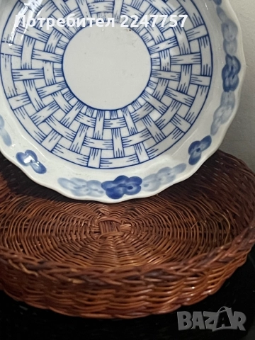 2 чинии с подложни, снимка 3 - Чинии - 52526207