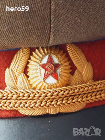 СССР-фуражка вътрешни войски 1950 год. МГБ, снимка 6 - Антикварни и старинни предмети - 41744942