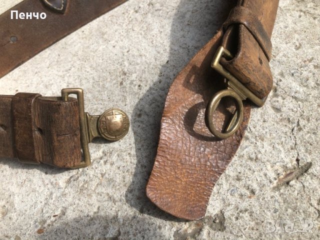офицерски боен колан - рядък , снимка 4 - Антикварни и старинни предмети - 40365362