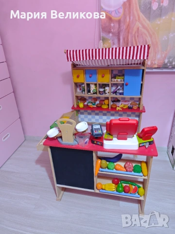 Детски дървена магазин