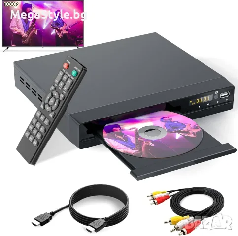 HD DVD & CD Плейър Tojock DVP-506 – Мултирегионален с Full-HD 1080p Upscaling