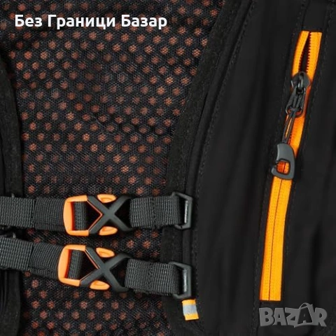 Нова Раница жилетка за бягане 5L лека регулируема със светлоотразители, снимка 3 - Други спортове - 53843097