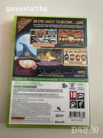 South Park: The Stick of Truth за Xbox 360/Xbox one, снимка 2 - Игри за Xbox - 51396233