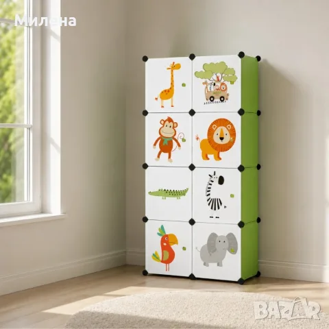 модулен гардероб, снимка 3 - Мебели за детската стая - 55986800