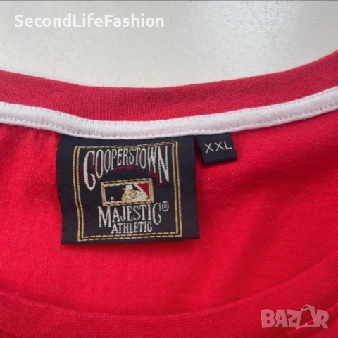 Мъжка тениска New York Yankees Cooperstown Majestic , снимка 2 - Тениски - 53731383