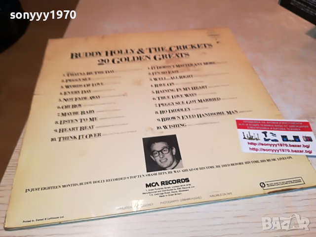 ПОРЪЧАНА-BUDDY HOLLY-MADE IN GREAT BRITAIN 0804220934, снимка 14 - Грамофонни плочи - 36384432