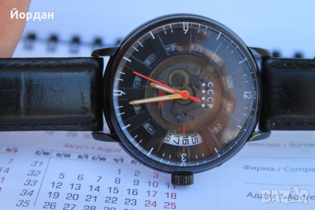 СССР часовник ''Слава Heritage'' автоматик /45 мм/, снимка 12 - Мъжки - 40657900