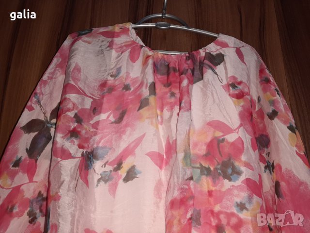 Ефирен копринен топ - SALE, снимка 6 - Корсети, бюстиета, топове - 41561583