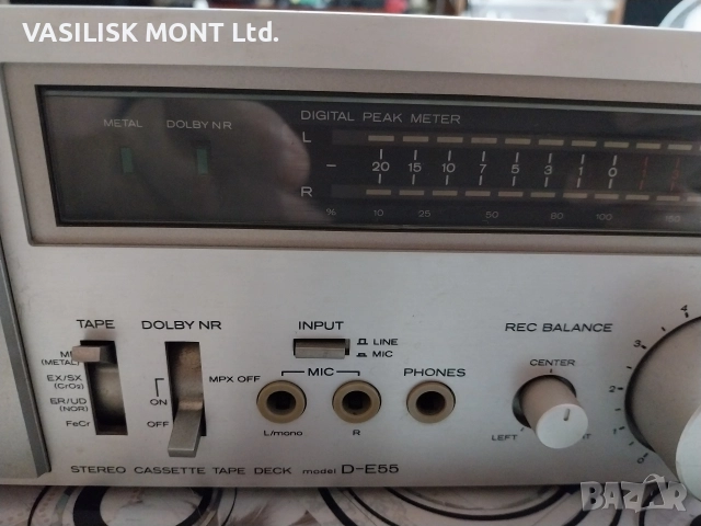 Дек HITACHI D-E55 за ремонт или резервни части - Продаден, снимка 15 - Декове - 52676885