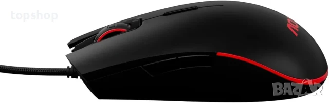 НОВА Геймърска мишка AOC GM500 - 5000 DPI - Omron превключватели - регулируеми RGB ефекти, снимка 7 - Клавиатури и мишки - 50575607