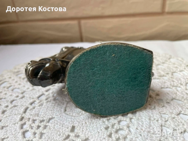 Красива запалка от Англия от цветен метал, снимка 7 - Антикварни и старинни предмети - 53389490