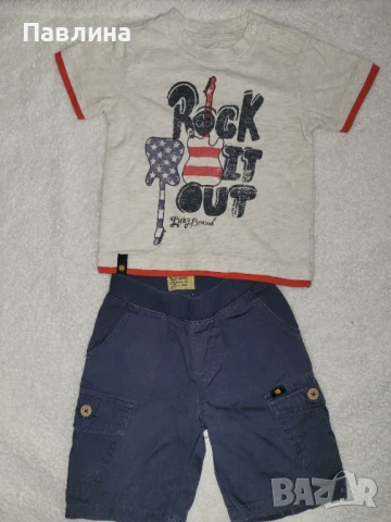 Лот от Летни Дрешки за Момче - 12/18м, снимка 18 - Комплекти за бебе - 51418645