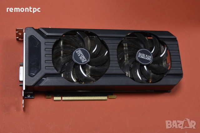 Видео карта Palit 1070 GTX 8 GB - перфектна, снимка 4 - Видеокарти - 52612256