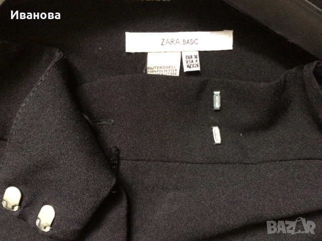 Яки черни бермуди на ZARA., снимка 4 - Къси панталони и бермуди - 53400568