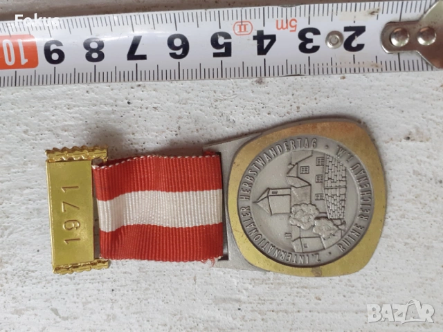 Стар антикварен медал медал орден, снимка 3 - Антикварни и старинни предмети - 53423641