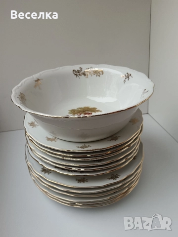 Баварски сервиз за хранене за 6 души , снимка 2 - Сервизи - 52433079