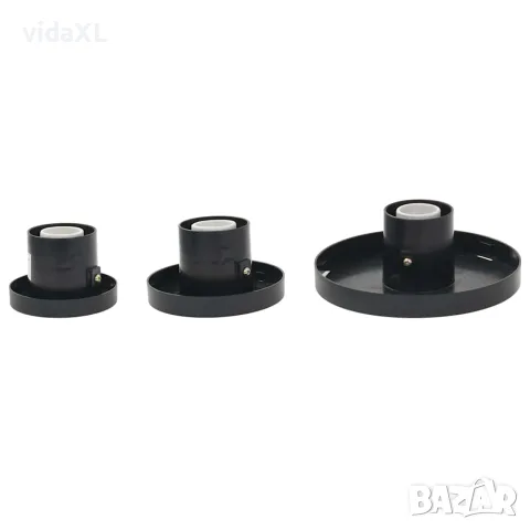 vidaXL Градински сфери за LED лампи, 3 бр, 20/30/40 см, PMMA, снимка 7 - Външни лампи - 56147609