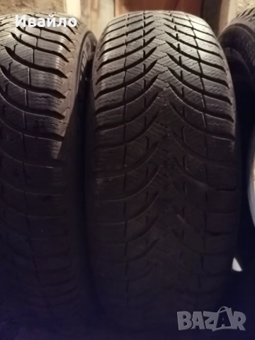 Продавам 4 броя Зимни гуми 185.65.15 на 1 сезон дот 2019 Мишелин , снимка 2 - Гуми и джанти - 53188659
