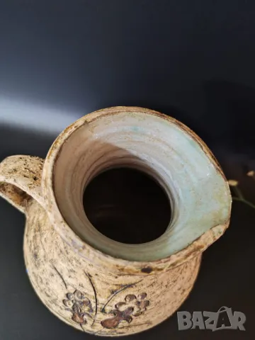 Немска керамика. Красива орнаментика с ръчна декорация., снимка 6 - Вази - 48826387