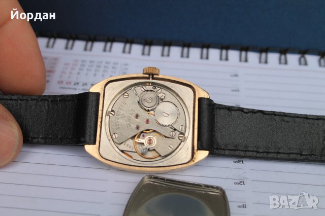 СССР  часовник "Полет"  17 камъка, снимка 11 - Антикварни и старинни предмети - 40350290
