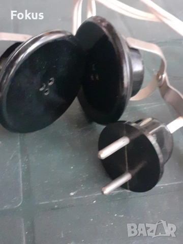 Стари български слушалки бакелит, снимка 6 - Антикварни и старинни предмети - 53285855