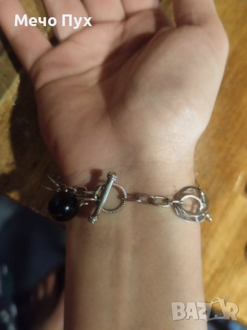 Сребърен комплект - колие и гривна (12), снимка 8 - Бижутерийни комплекти - 39132155