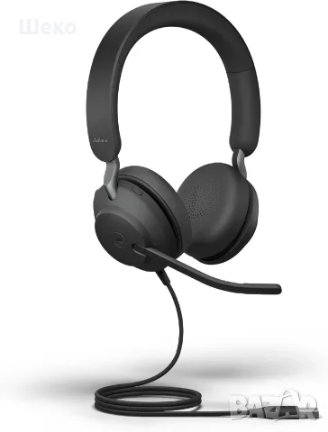 Професионални USB слушалки jabra evolve2-40