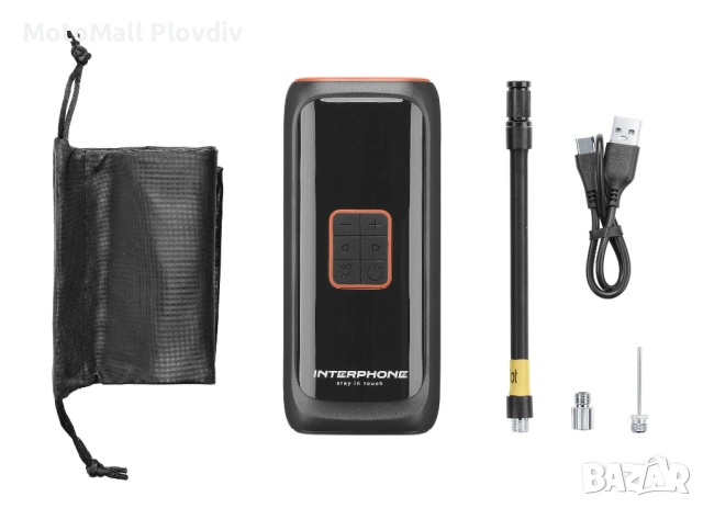 Мини Компресор air pump+ power bank преносим компресор 4000 mAh, снимка 5 - Аксесоари и консумативи - 51493143