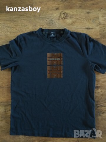 Scotch and soda - страхотна мъжка тениска , снимка 5 - Тениски - 41745699