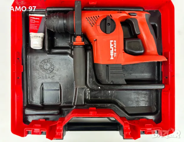 Hilti TE 4-A22 - Акумулаторен перфоратор 22V с куфар!, снимка 2 - Перфоратори - 50063160