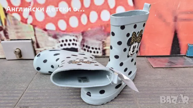 Английски детски гумени ботуши-Н&M, снимка 2 - Детски боти и ботуши - 49769557