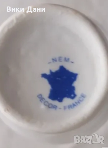 ретро порцелан позлата маркиран, снимка 16 - Колекции - 34201552