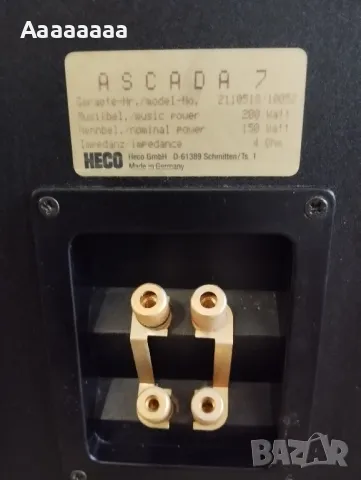 Heco Ascada 7, снимка 6 - Тонколони - 49337465