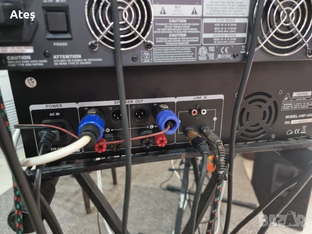 Ibiza Amp-800, снимка 2 - Ресийвъри, усилватели, смесителни пултове - 52497236