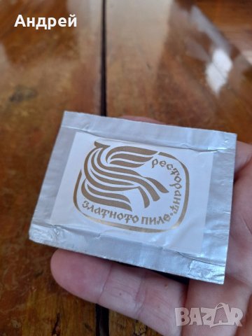 Стара кърпичка Ресторант Златното Пиле, снимка 2 - Други ценни предмети - 41727476