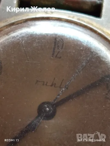 Стар механичен часовник дамски RUHLA MADE IN GERMANY за КОЛЕКЦИОНЕРИ 48050, снимка 2 - Антикварни и старинни предмети - 50136922