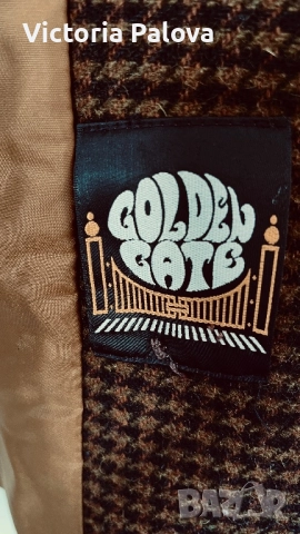 VINTAGE сако / блейзър COLDEN CATE, снимка 11 - Сака - 52436343
