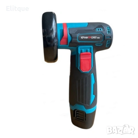 Мини ъглошлайф KraftRoyal 24V 6Ah с безчетков мотор и 2 батерии за бързо и прецизно рязане, снимка 6 - Ъглошлайфи - 53337485