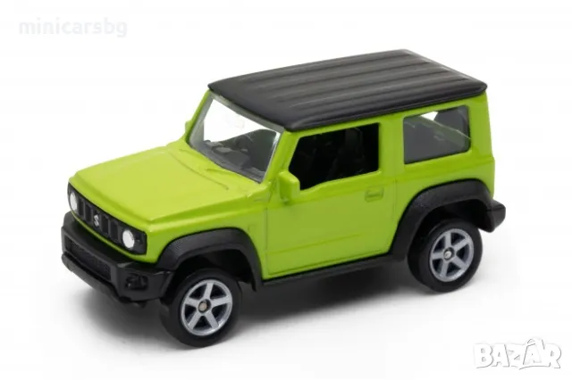 1:64 Метални колички: SUZUKI Jimny - Welly, снимка 1