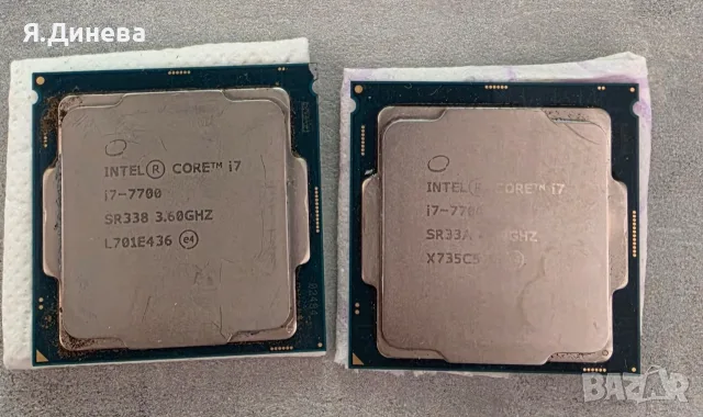 Процесор i7 7700--7700k, снимка 2 - Процесори - 56365311