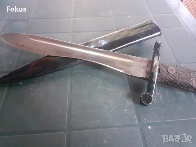 Стар щик баьонет с кания Испания Боло Толедо, снимка 2 - Антикварни и старинни предмети - 53291425