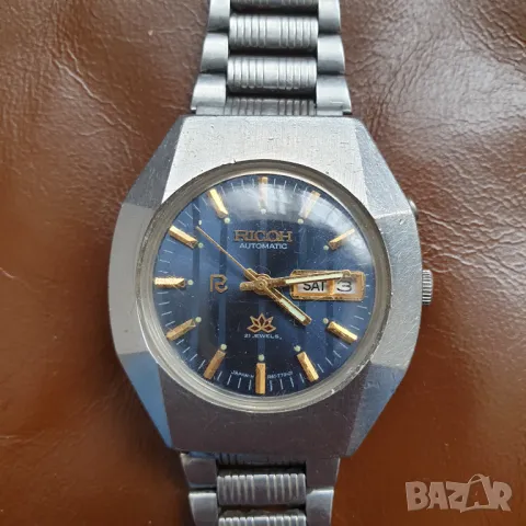 Мъжки часовник Ricoh Automatic, снимка 6 - Антикварни и старинни предмети - 49160539