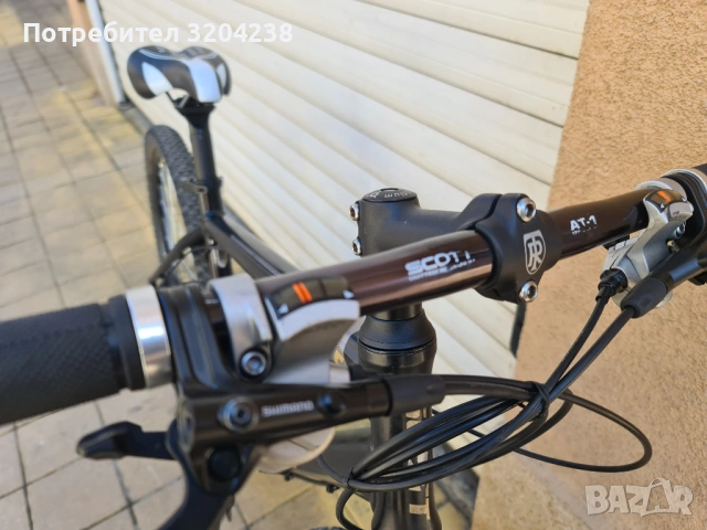 гравел / хибрид алуминиево колело Scott 29" цола инча и Shimano XT команди, снимка 4 - Велосипеди - 52341963