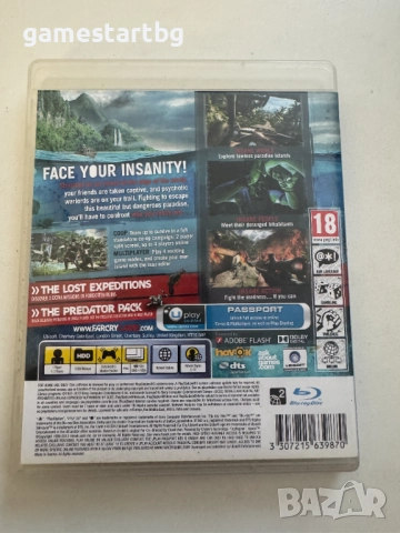 Far Cry 3 за Playstation 3(PS3), снимка 2 - Игри за PlayStation - 51752649