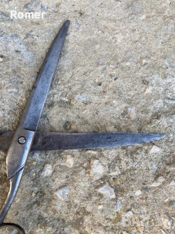 Стара ножица Bontgen & Sabin Solingen , снимка 9 - Антикварни и старинни предмети - 40567081