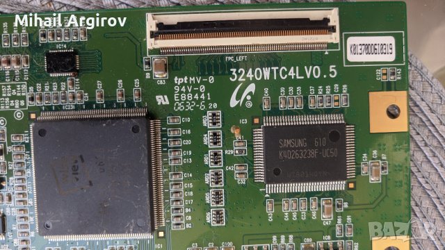 T-CON BOARD /ТИКОНИ/ ПЛАТКИ ПАНГЮРИЩЕ-1.7/HV32FHB-N02-47-6021088, снимка 10 - Части и Платки - 41669797