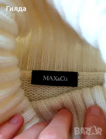 Max & Co Max Mara пуловер чиста вълна, снимка 3 - Блузи с дълъг ръкав и пуловери - 49306427