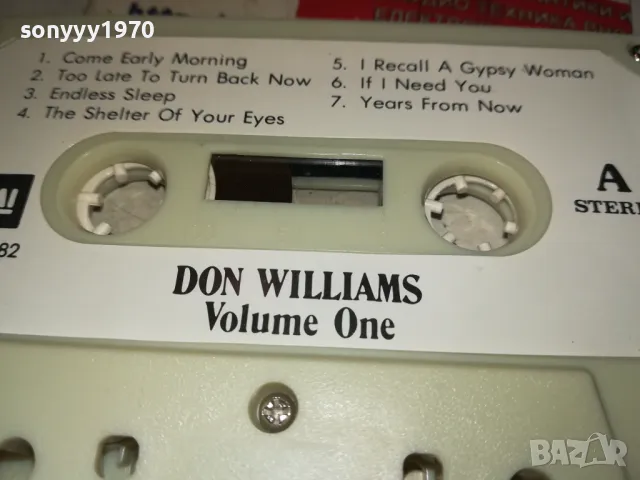 DON WILLIAMS-ORIGINAL TAPE 2212241014, снимка 4 - Аудио касети - 48431076