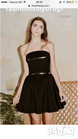 Other theory официална рокля в черен цвят 